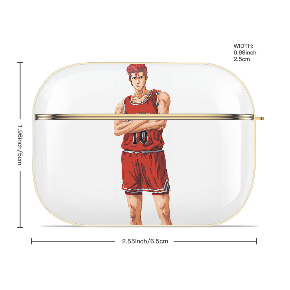 SLAM DUNK／スラムダンク 【AirPods Pro用】ハードシェル保護ケース｜耐衝撃・防指紋・カラビナ付き商品仕様