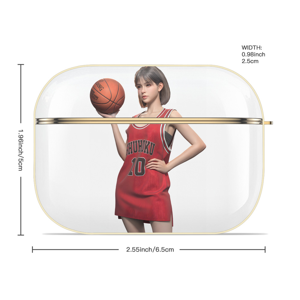 SLAM DUNK／スラムダンク 【AirPods Pro用】ハードシェル保護ケース｜耐衝撃・防指紋・カラビナ付き商品仕様