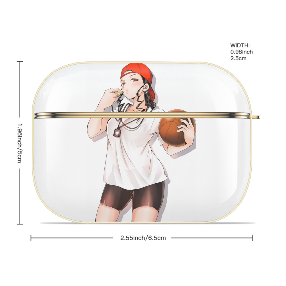 SLAM DUNK／スラムダンク 【AirPods Pro用】ハードシェル保護ケース｜耐衝撃・防指紋・カラビナ付き商品仕様
