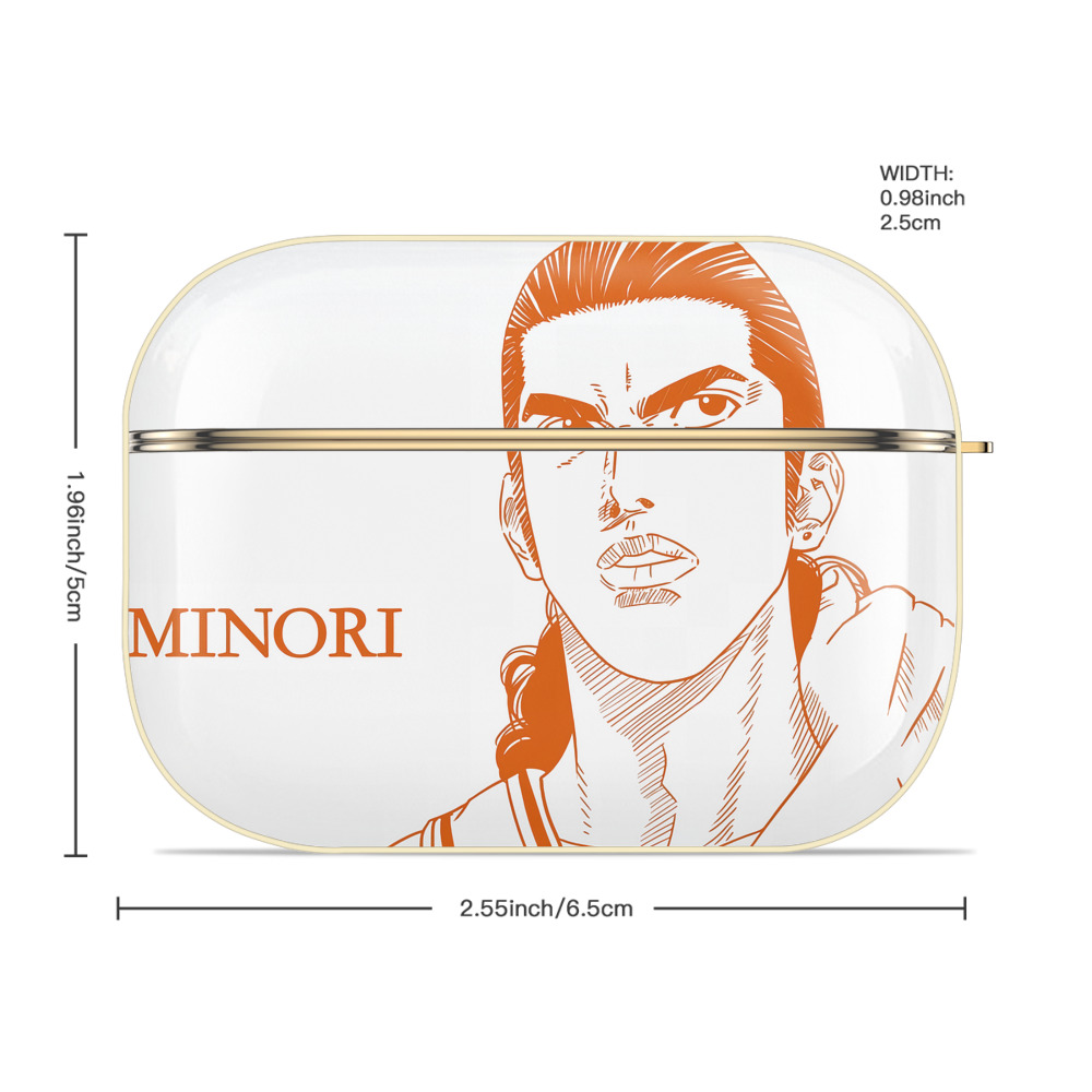 SLAM DUNK／スラムダンク 【AirPods Pro用】ハードシェル保護ケース｜耐衝撃・防指紋・カラビナ付き商品仕様