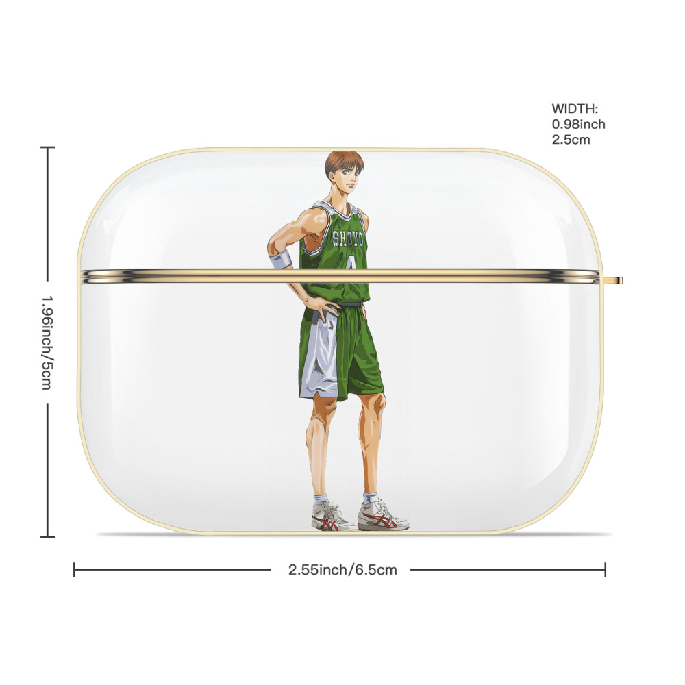 SLAM DUNK／スラムダンク 【AirPods Pro用】ハードシェル保護ケース｜耐衝撃・防指紋・カラビナ付き商品仕様
