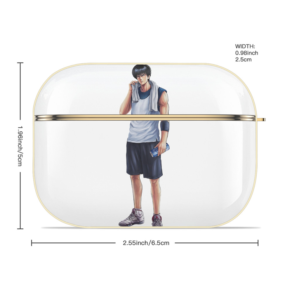 SLAM DUNK／スラムダンク 【AirPods Pro用】ハードシェル保護ケース｜耐衝撃・防指紋・カラビナ付き商品仕様