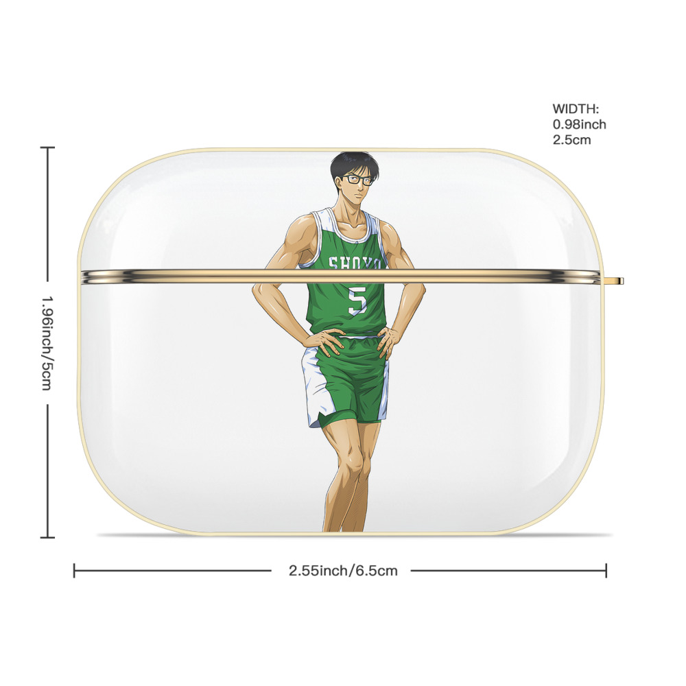 SLAM DUNK／スラムダンク 【AirPods Pro用】ハードシェル保護ケース｜耐衝撃・防指紋・カラビナ付き商品仕様