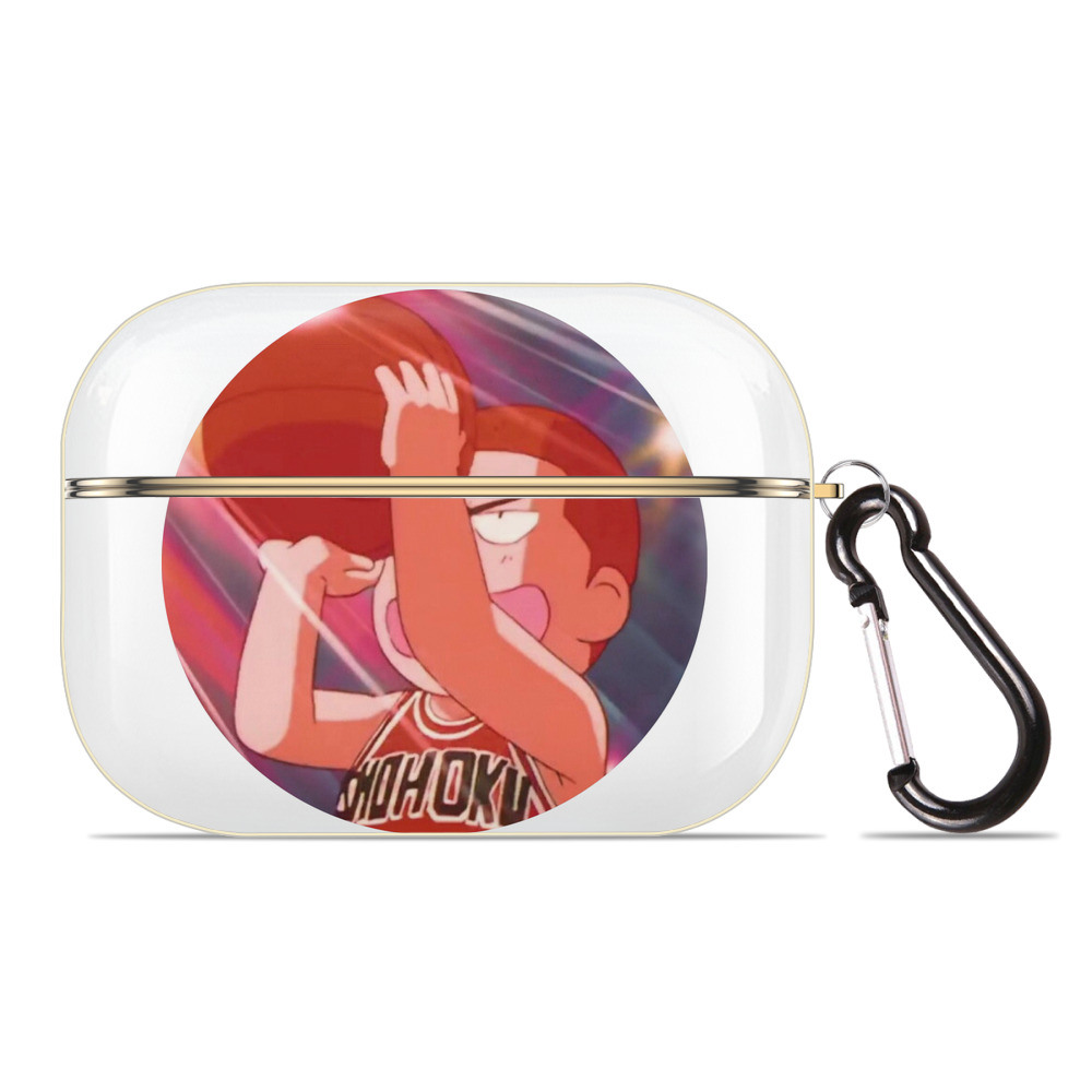 SLAM DUNK／スラムダンク 【AirPods Pro用】ハードシェル保護ケース｜耐衝撃・防指紋・カラビナ付き商品仕様