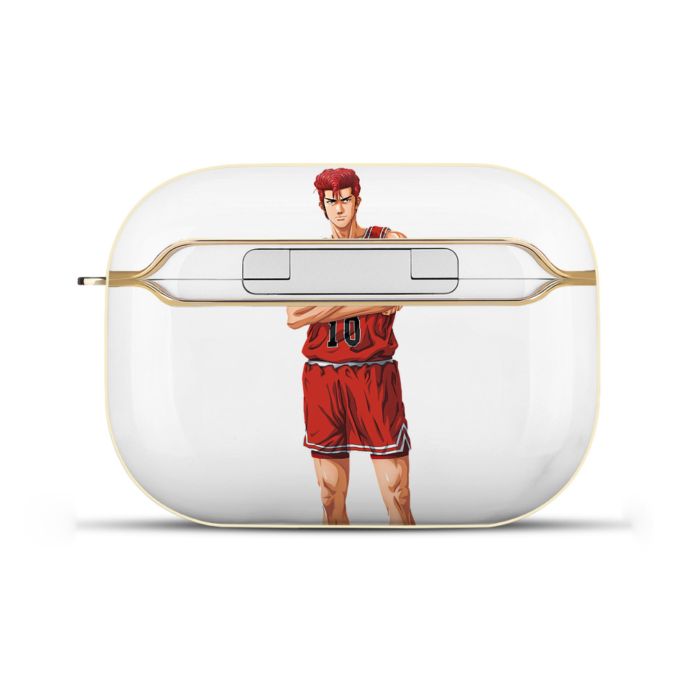 SLAM DUNK／スラムダンク 【AirPods Pro用】ハードシェル保護ケース｜耐衝撃・防指紋・カラビナ付き商品仕様