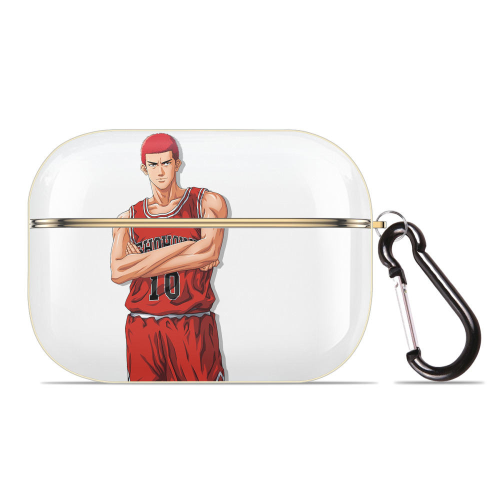 SLAM DUNK／スラムダンク 【AirPods Pro用】ハードシェル保護ケース｜耐衝撃・防指紋・カラビナ付き商品仕様