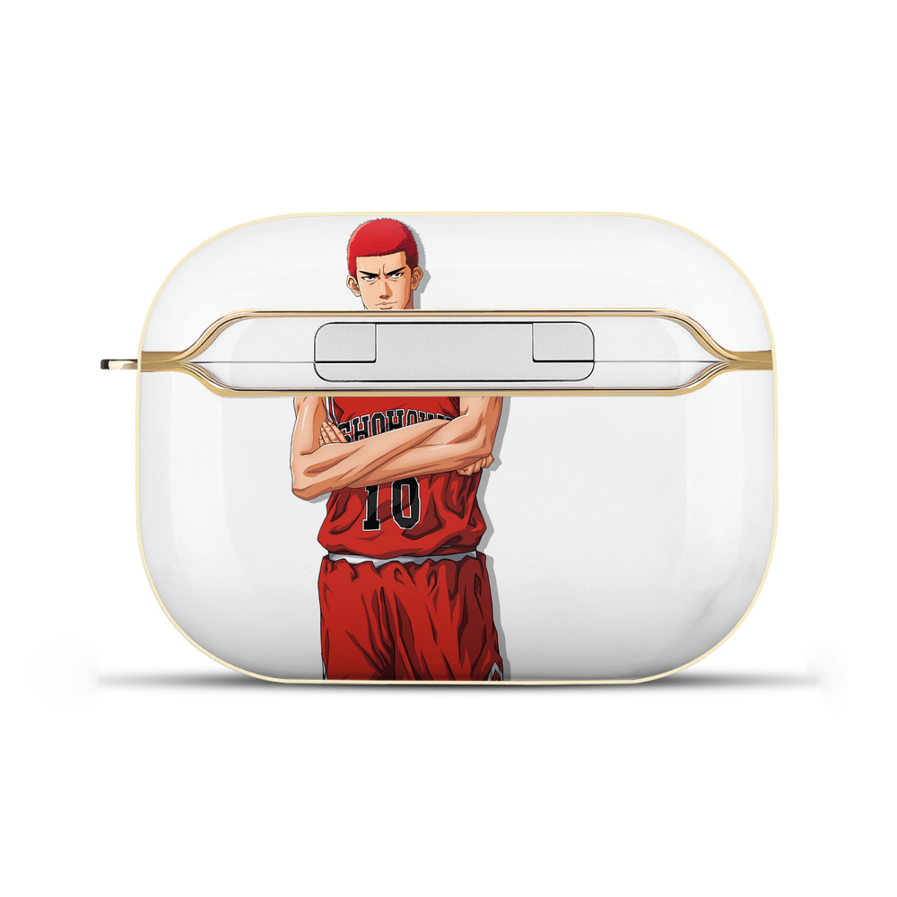 SLAM DUNK／スラムダンク 【AirPods Pro用】ハードシェル保護ケース｜耐衝撃・防指紋・カラビナ付き商品仕様