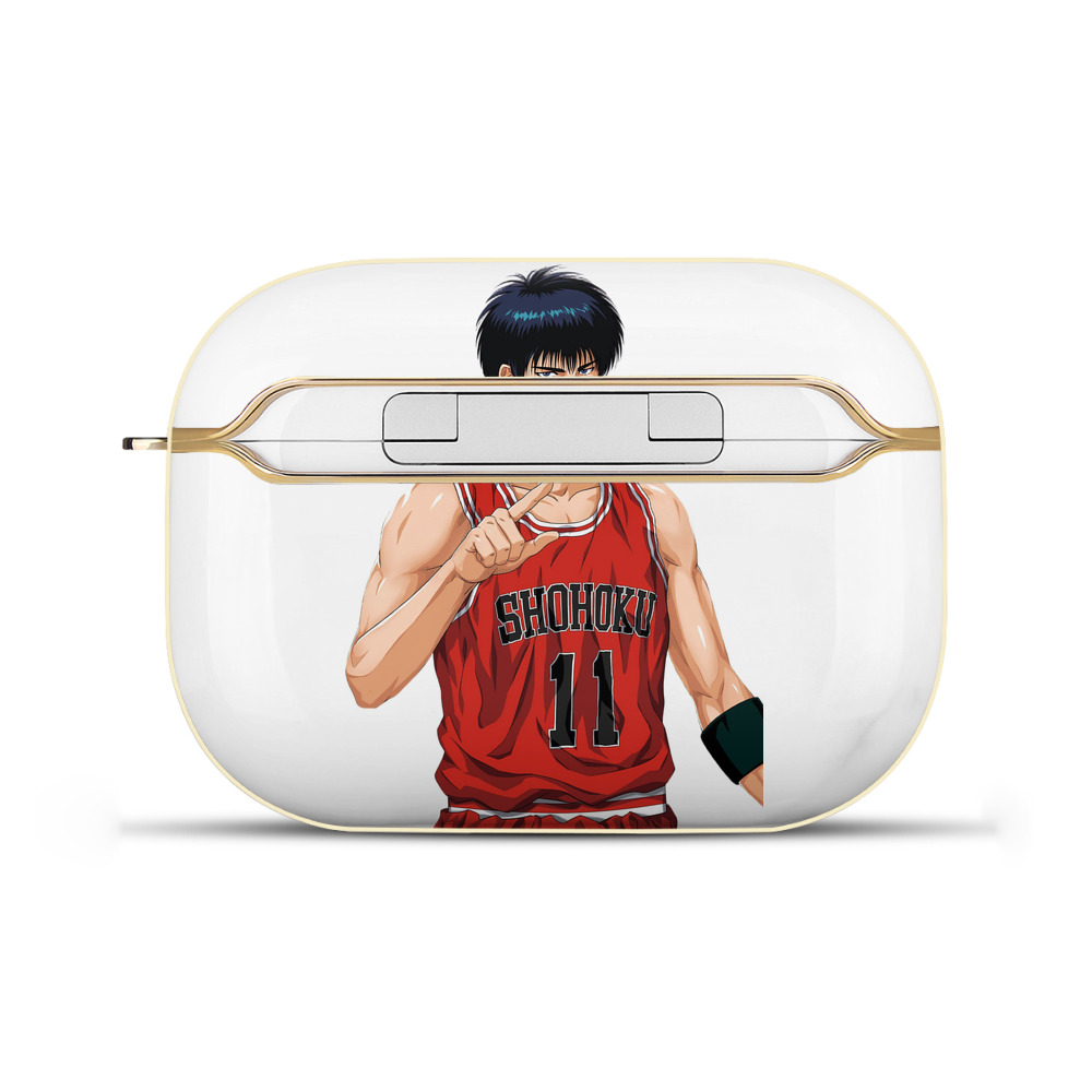 SLAM DUNK／スラムダンク 【AirPods Pro用】ハードシェル保護ケース｜耐衝撃・防指紋・カラビナ付き商品仕様