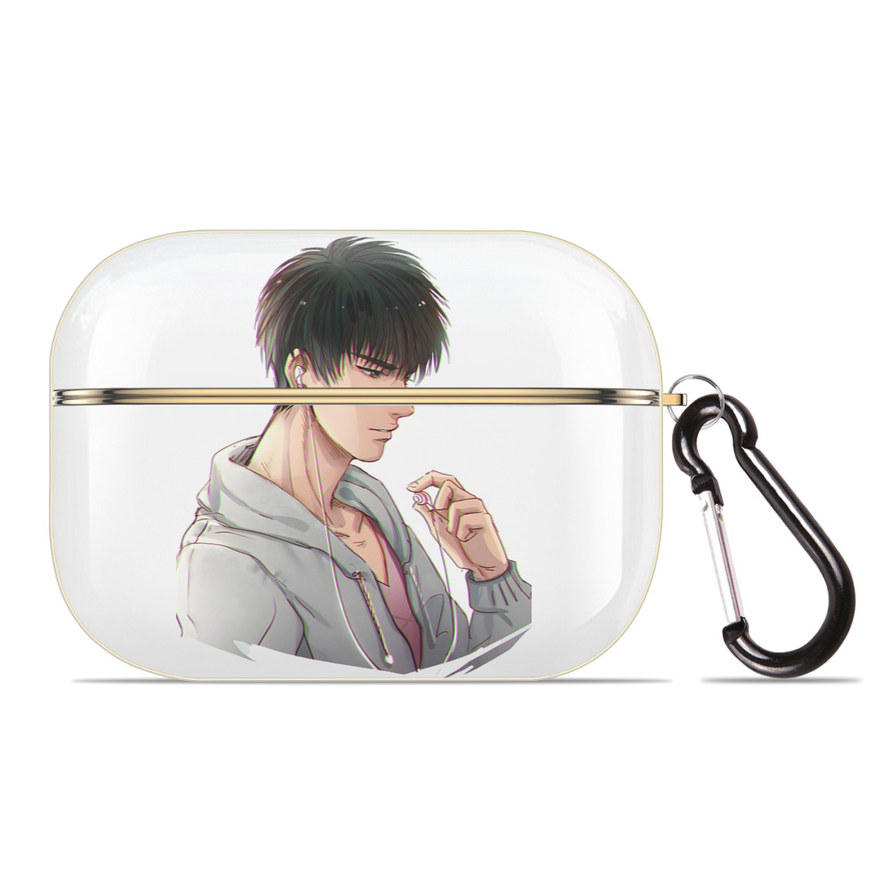 SLAM DUNK／スラムダンク 【AirPods Pro用】ハードシェル保護ケース｜耐衝撃・防指紋・カラビナ付き商品仕様