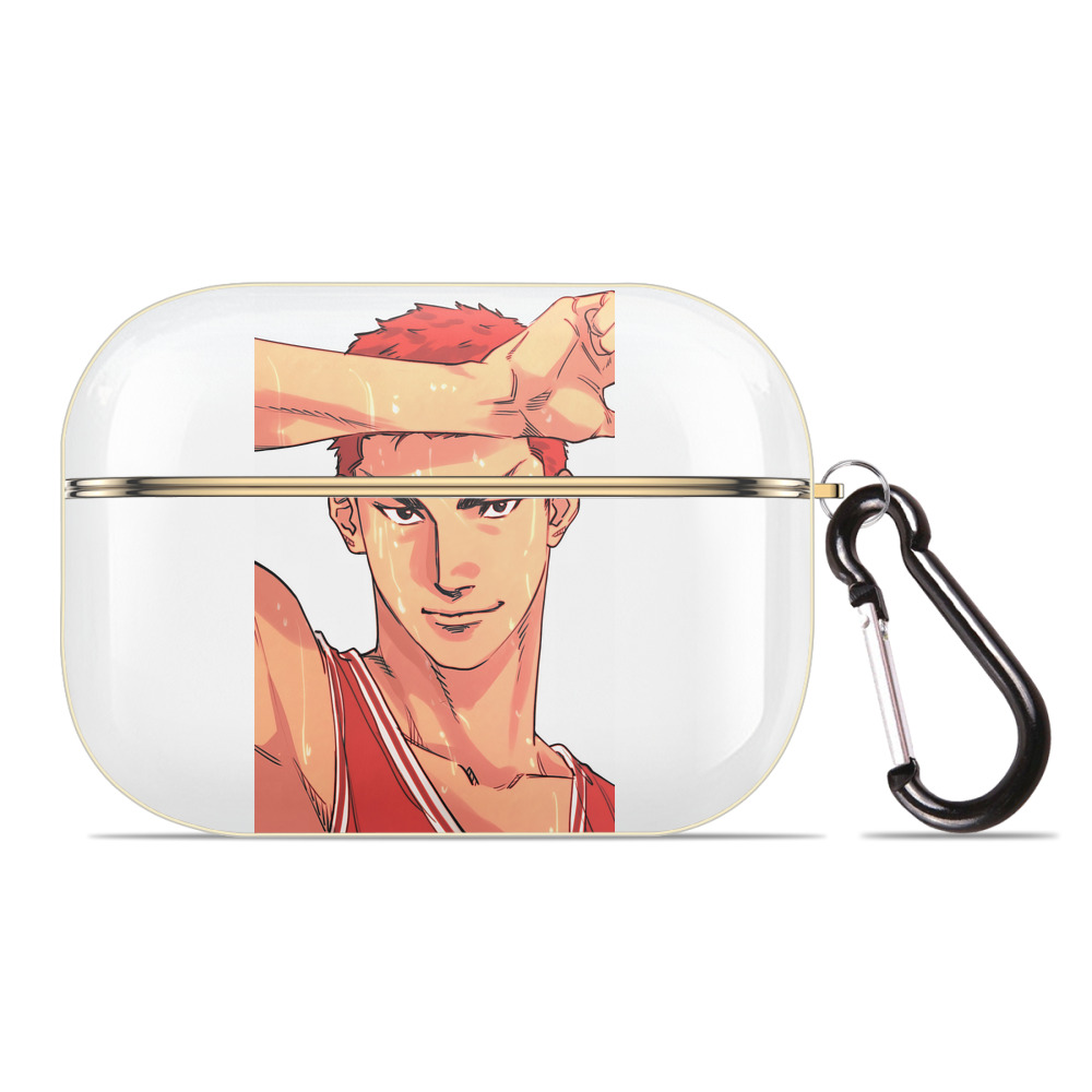SLAM DUNK／スラムダンク 【AirPods Pro用】ハードシェル保護ケース｜耐衝撃・防指紋・カラビナ付き商品仕様