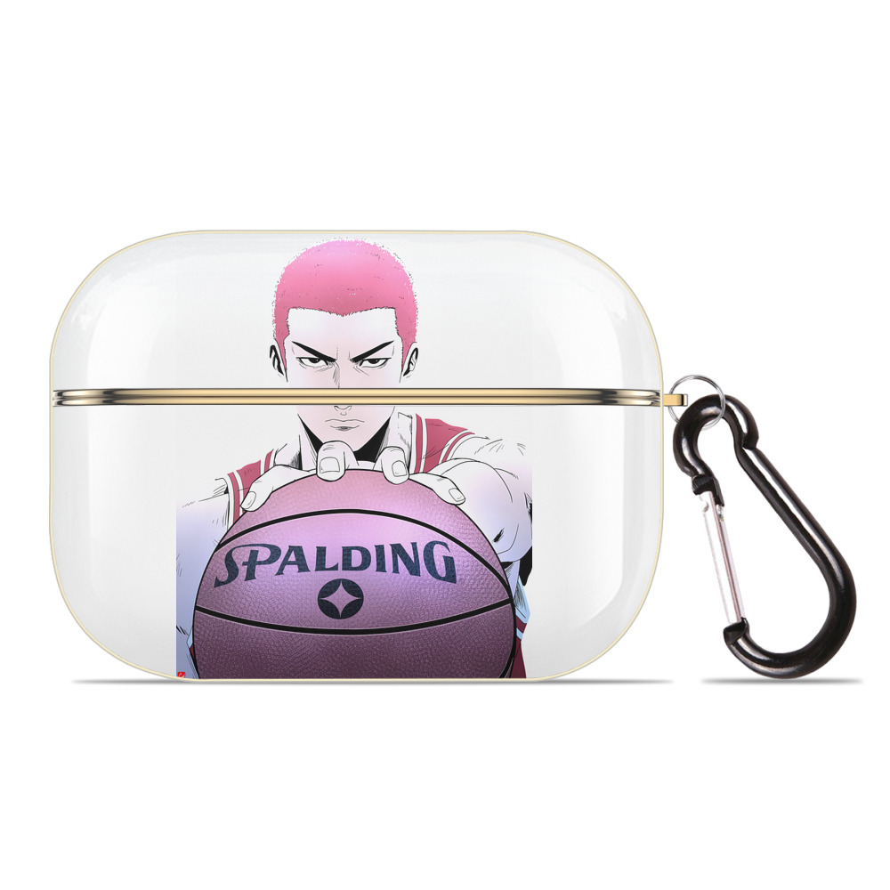 （画像用） SLAM DUNK／スラムダンク 【AirPods Pro用】ハードシェル保護ケース｜耐衝撃・防指紋・カラビナ付き商品仕様