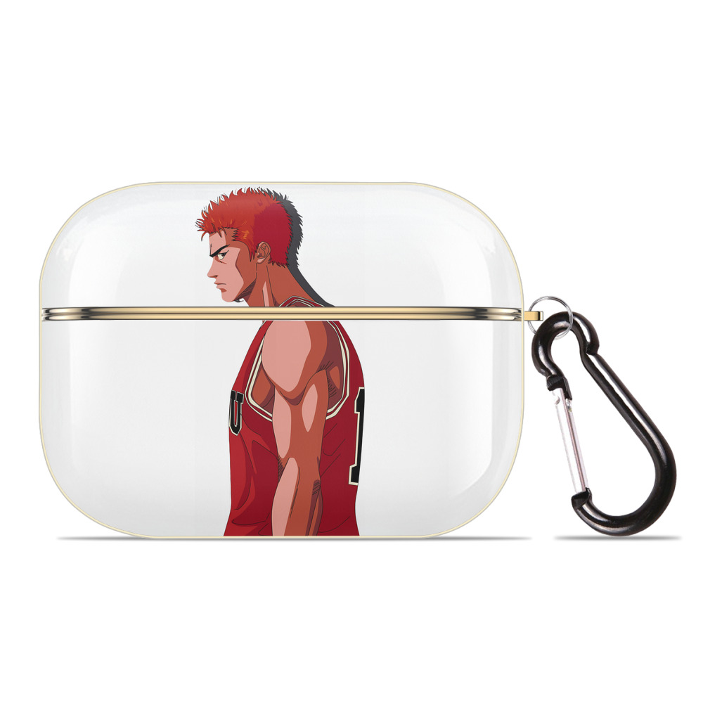 SLAM DUNK／スラムダンク 【AirPods Pro用】ハードシェル保護ケース｜耐衝撃・防指紋・カラビナ付き商品仕様