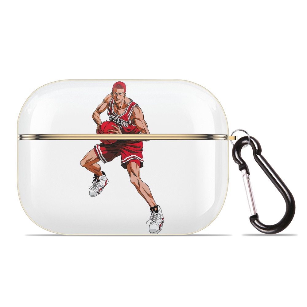 SLAM DUNK／スラムダンク 【AirPods Pro用】ハードシェル保護ケース｜耐衝撃・防指紋・カラビナ付き商品仕様