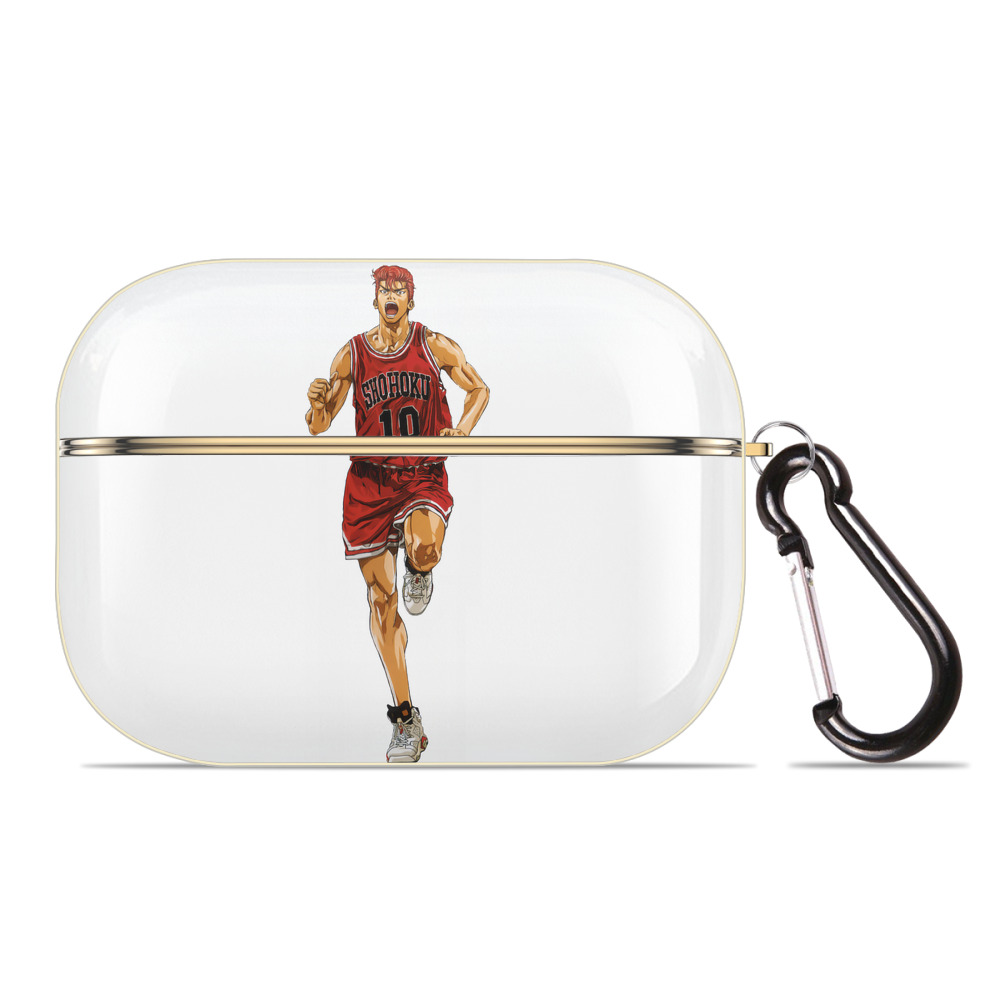 SLAM DUNK／スラムダンク 【AirPods Pro用】ハードシェル保護ケース｜耐衝撃・防指紋・カラビナ付き商品仕様