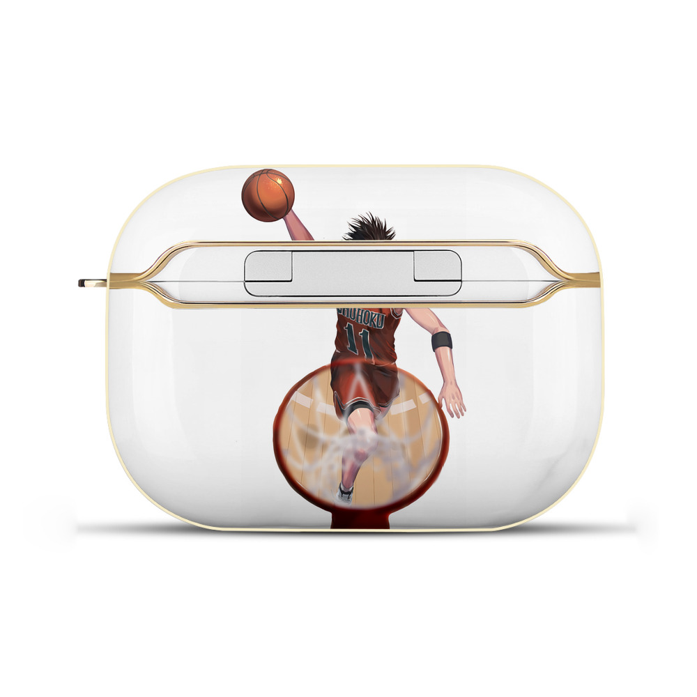 SLAM DUNK／スラムダンク 【AirPods Pro用】ハードシェル保護ケース｜耐衝撃・防指紋・カラビナ付き商品仕様