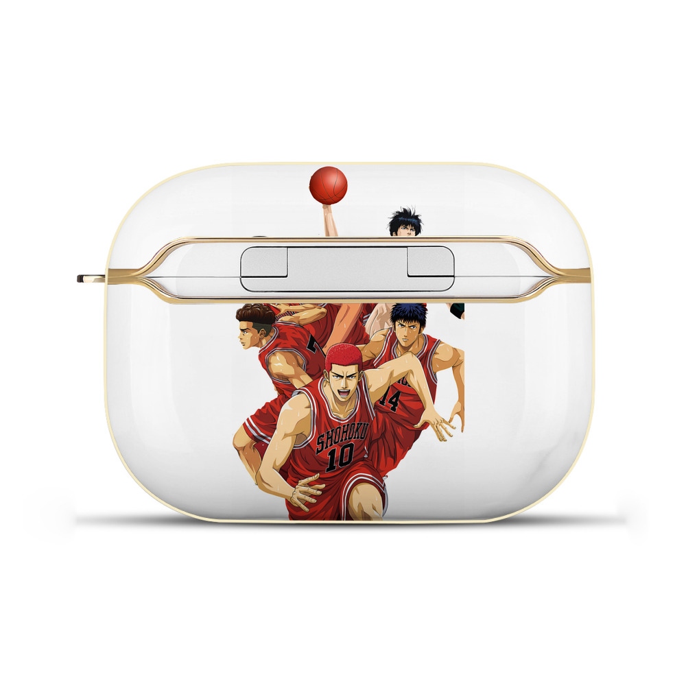 SLAM DUNK／スラムダンク 【AirPods Pro用】ハードシェル保護ケース｜耐衝撃・防指紋・カラビナ付き商品仕様