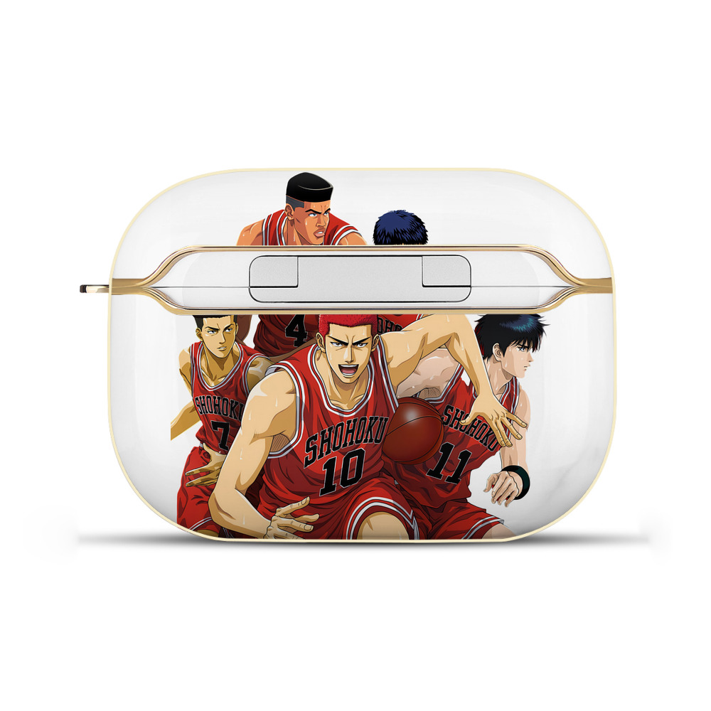 SLAM DUNK／スラムダンク 【AirPods Pro用】ハードシェル保護ケース｜耐衝撃・防指紋・カラビナ付き商品仕様