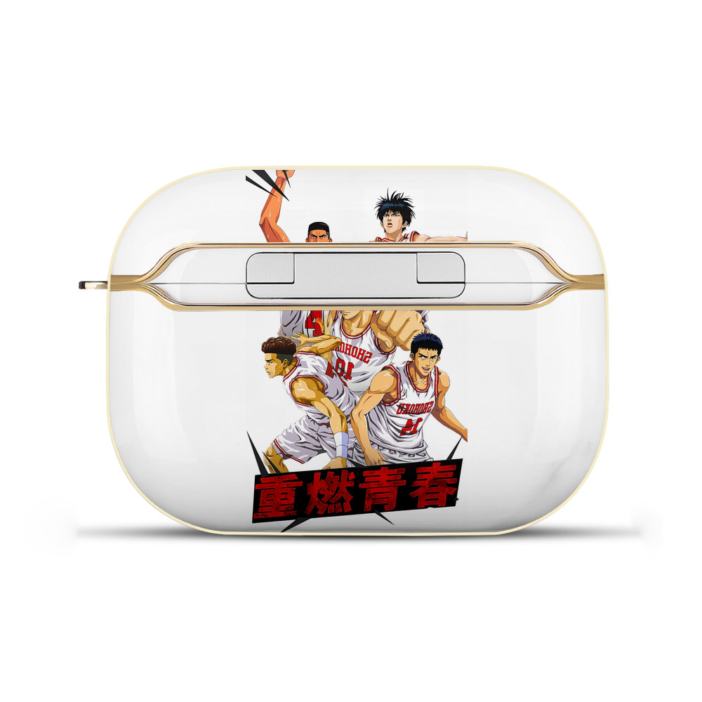 SLAM DUNK／スラムダンク 【AirPods Pro用】ハードシェル保護ケース｜耐衝撃・防指紋・カラビナ付き商品仕様