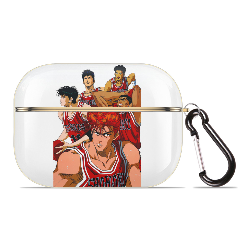 SLAM DUNK／スラムダンク 【AirPods Pro用】ハードシェル保護ケース｜耐衝撃・防指紋・カラビナ付き商品仕様