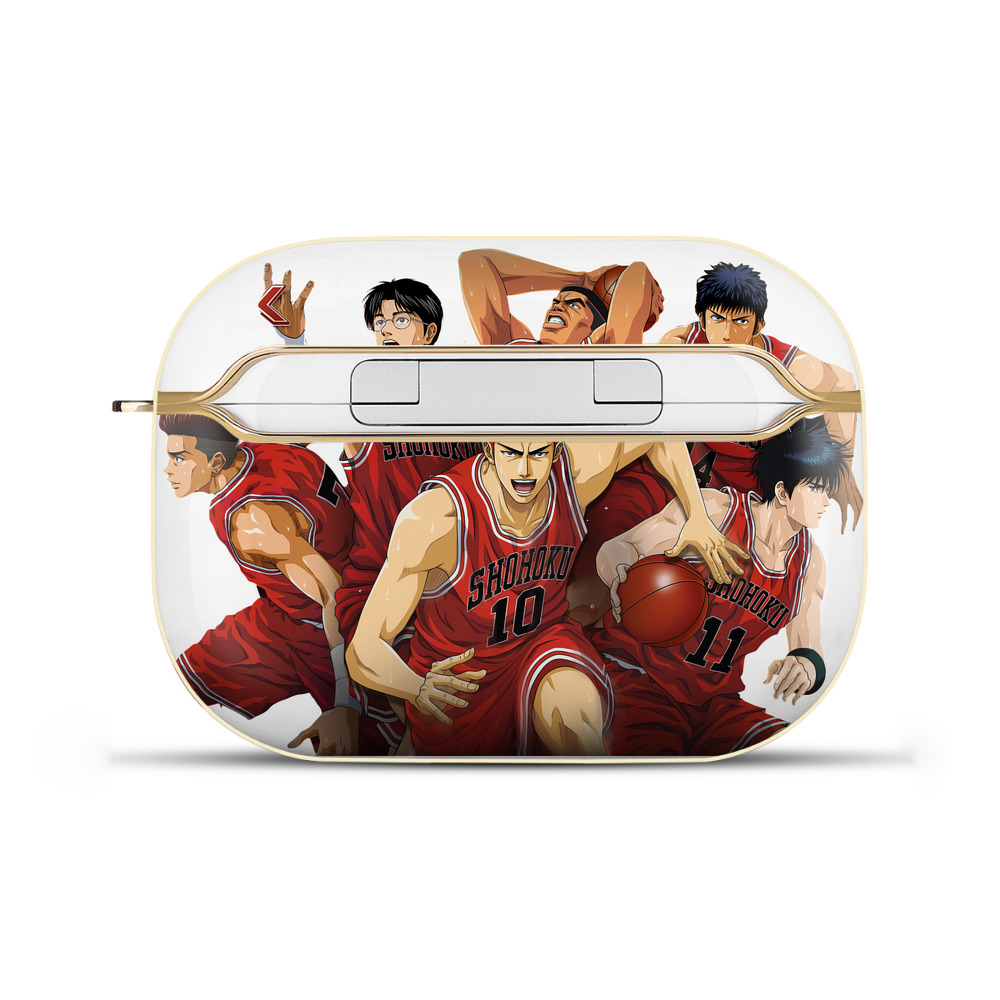 SLAM DUNK／スラムダンク 【AirPods Pro用】ハードシェル保護ケース｜耐衝撃・防指紋・カラビナ付き商品仕様