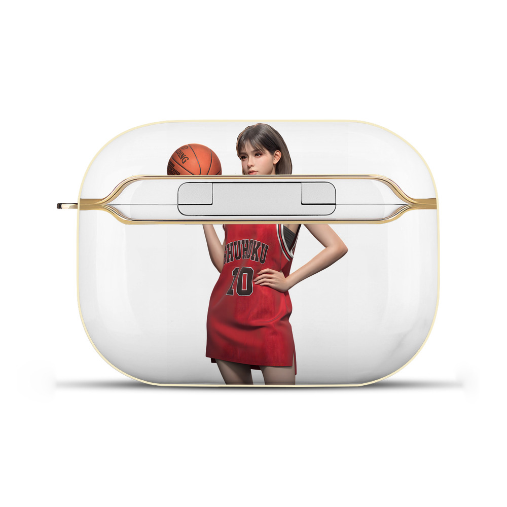 SLAM DUNK／スラムダンク 【AirPods Pro用】ハードシェル保護ケース｜耐衝撃・防指紋・カラビナ付き商品仕様