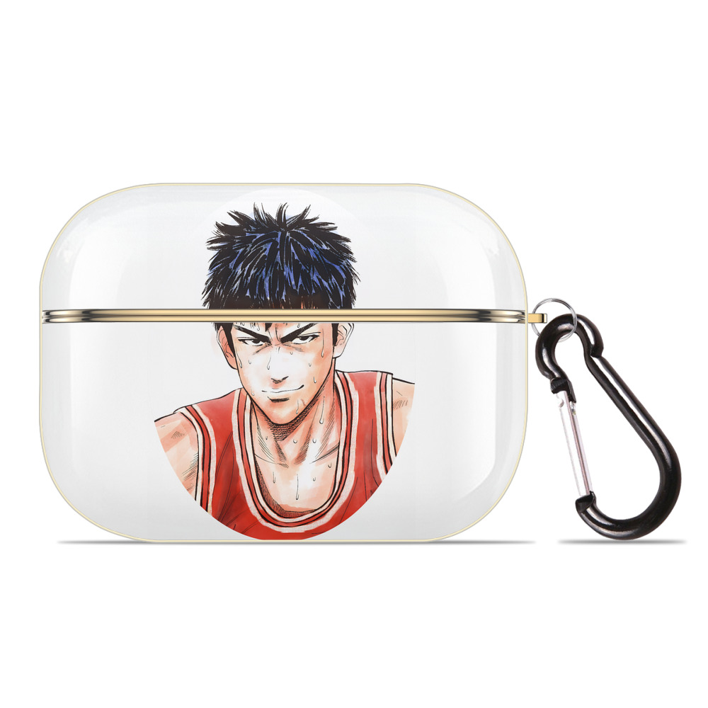 SLAM DUNK／スラムダンク 【AirPods Pro用】ハードシェル保護ケース｜耐衝撃・防指紋・カラビナ付き商品仕様