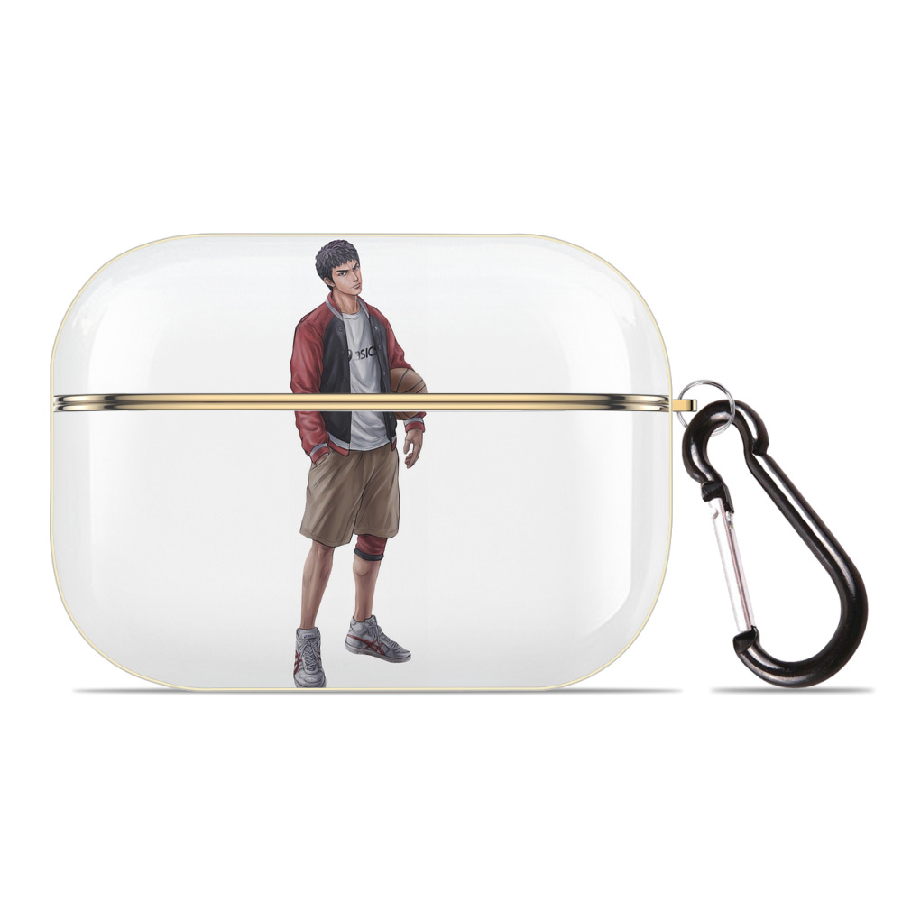 SLAM DUNK／スラムダンク 【AirPods Pro用】ハードシェル保護ケース｜耐衝撃・防指紋・カラビナ付き商品仕様