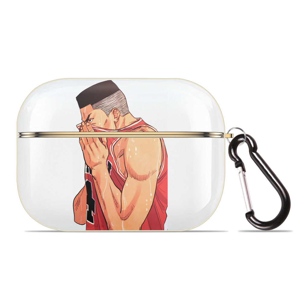 SLAM DUNK／スラムダンク 【AirPods Pro用】ハードシェル保護ケース｜耐衝撃・防指紋・カラビナ付き商品仕様