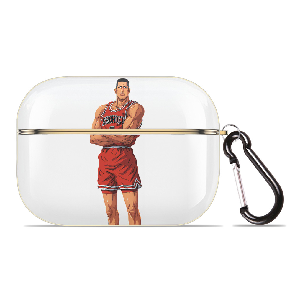SLAM DUNK／スラムダンク 【AirPods Pro用】ハードシェル保護ケース｜耐衝撃・防指紋・カラビナ付き商品仕様