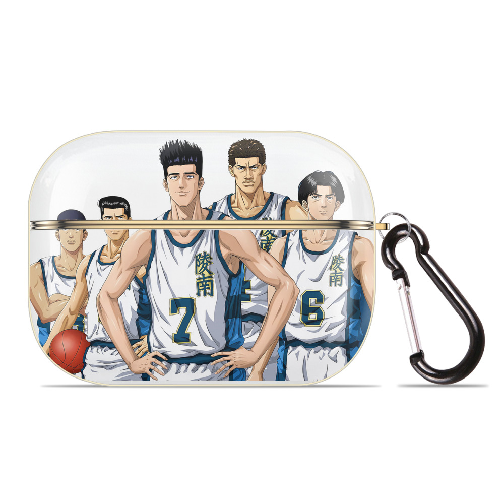 SLAM DUNK／スラムダンク 【AirPods Pro用】ハードシェル保護ケース｜耐衝撃・防指紋・カラビナ付き商品仕様