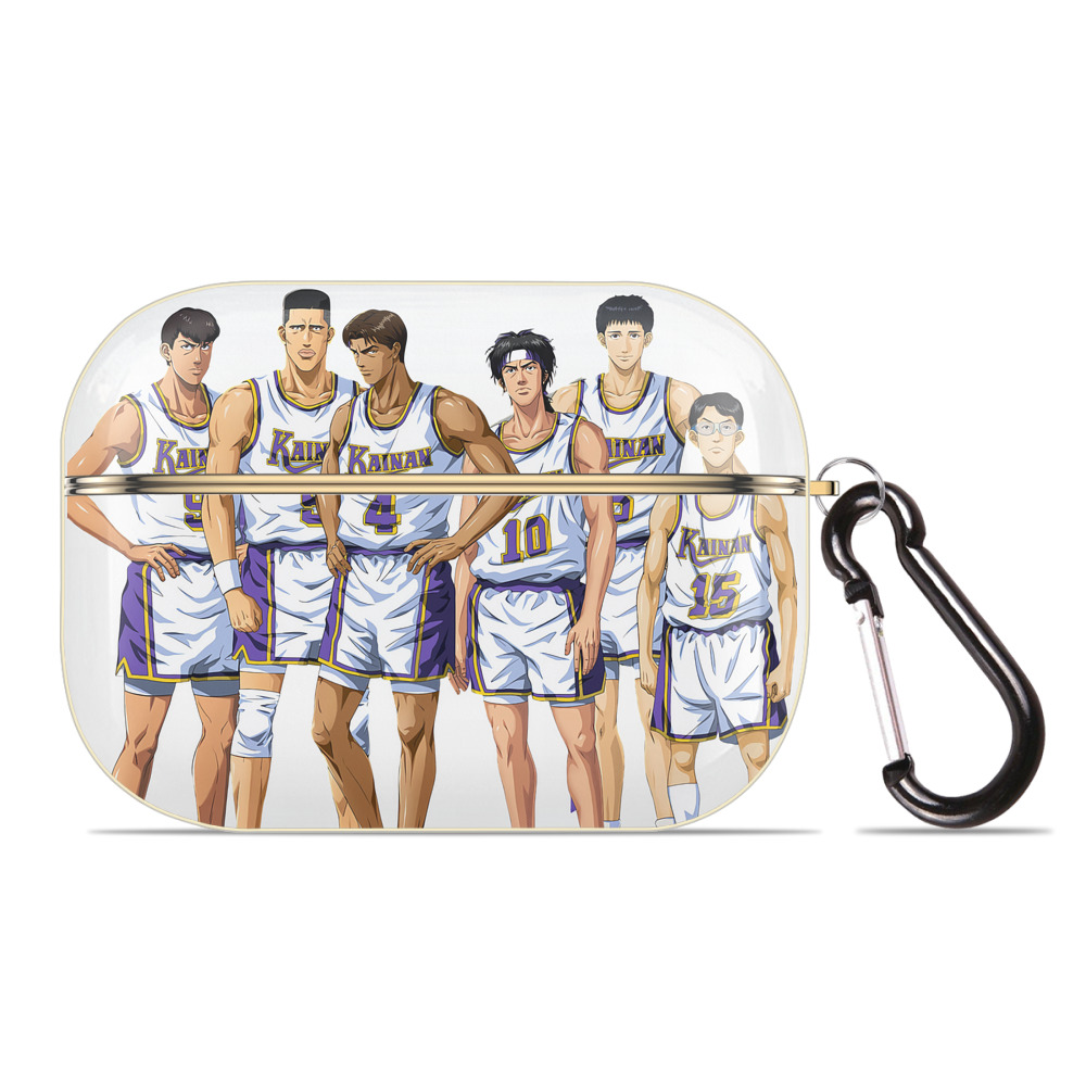 SLAM DUNK／スラムダンク 【AirPods Pro用】ハードシェル保護ケース｜耐衝撃・防指紋・カラビナ付き商品仕様