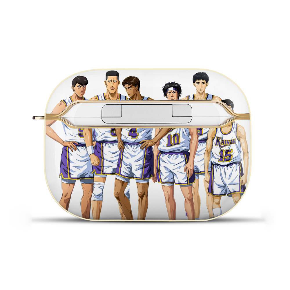SLAM DUNK／スラムダンク 【AirPods Pro用】ハードシェル保護ケース｜耐衝撃・防指紋・カラビナ付き商品仕様