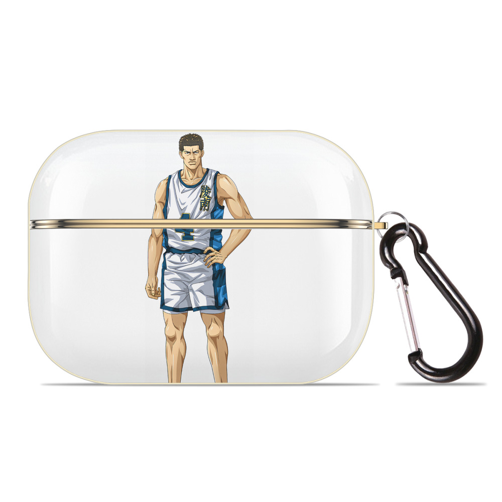 SLAM DUNK／スラムダンク 【AirPods Pro用】ハードシェル保護ケース｜耐衝撃・防指紋・カラビナ付き商品仕様