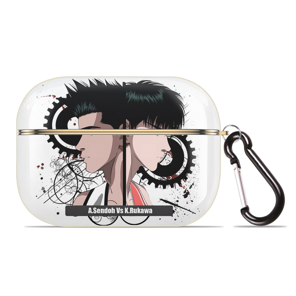 SLAM DUNK／スラムダンク 【AirPods Pro用】ハードシェル保護ケース｜耐衝撃・防指紋・カラビナ付き商品仕様