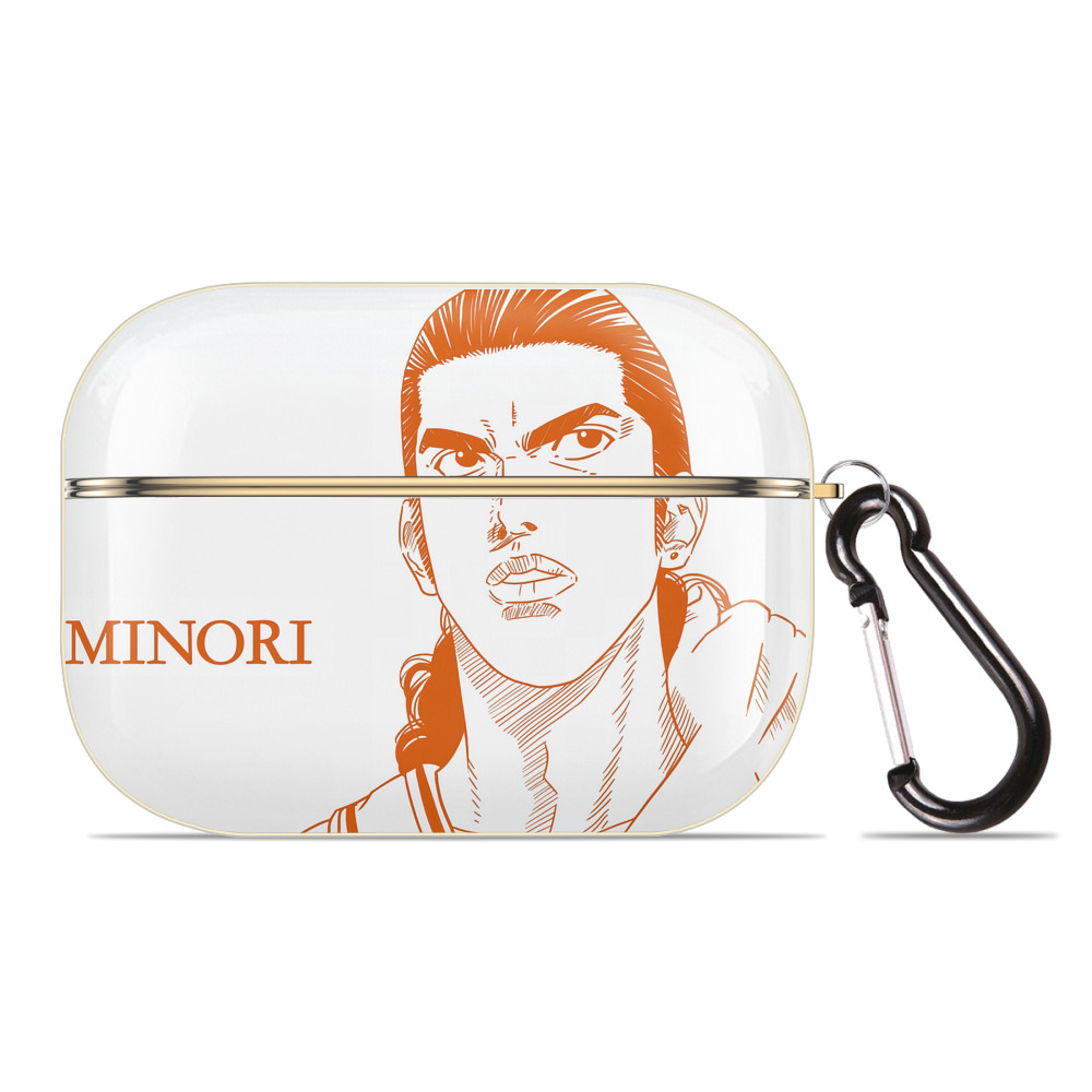 SLAM DUNK／スラムダンク 【AirPods Pro用】ハードシェル保護ケース｜耐衝撃・防指紋・カラビナ付き商品仕様