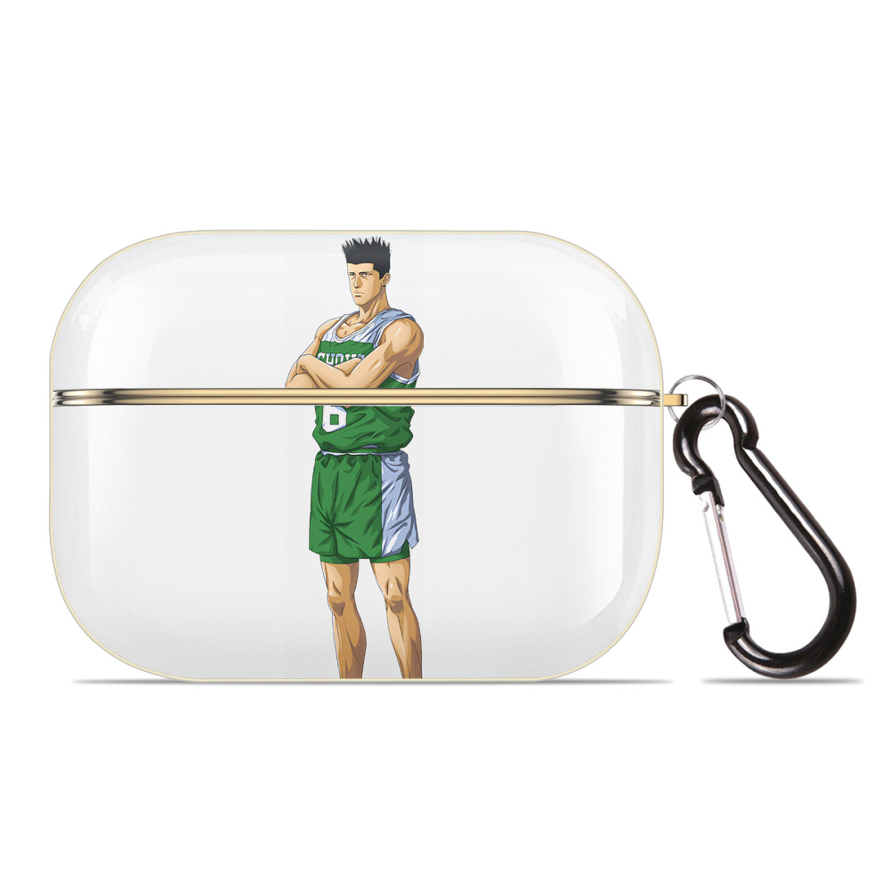 SLAM DUNK／スラムダンク 【AirPods Pro用】ハードシェル保護ケース｜耐衝撃・防指紋・カラビナ付き商品仕様