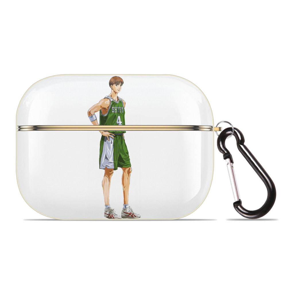 （画像用） SLAM DUNK／スラムダンク 【AirPods Pro用】ハードシェル保護ケース｜耐衝撃・防指紋・カラビナ付き商品仕様