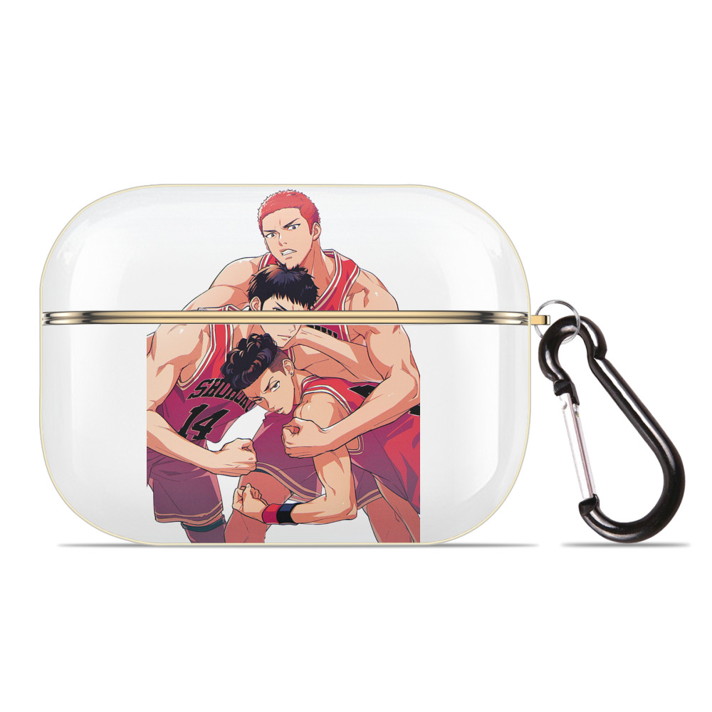（画像用） SLAM DUNK／スラムダンク 【AirPods Pro用】ハードシェル保護ケース｜耐衝撃・防指紋・カラビナ付き商品仕様