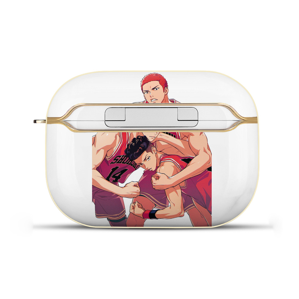 （画像用） SLAM DUNK／スラムダンク 【AirPods Pro用】ハードシェル保護ケース｜耐衝撃・防指紋・カラビナ付き商品仕様