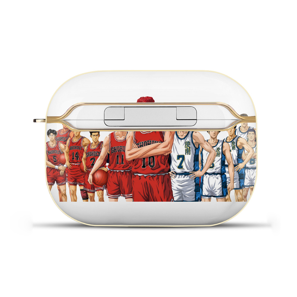 SLAM DUNK／スラムダンク 【AirPods Pro用】ハードシェル保護ケース｜耐衝撃・防指紋・カラビナ付き商品仕様