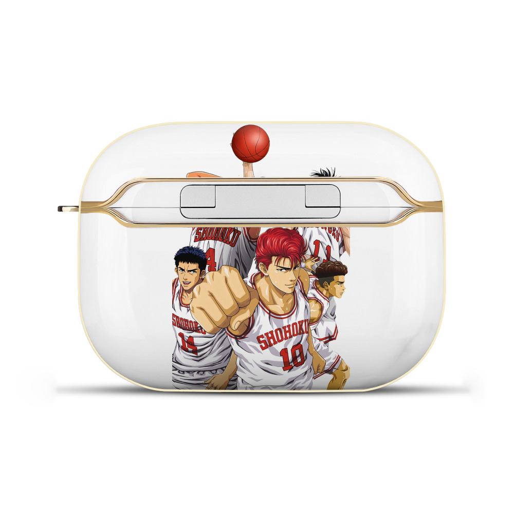 SLAM DUNK／スラムダンク 【AirPods Pro用】ハードシェル保護ケース｜耐衝撃・防指紋・カラビナ付き商品仕様