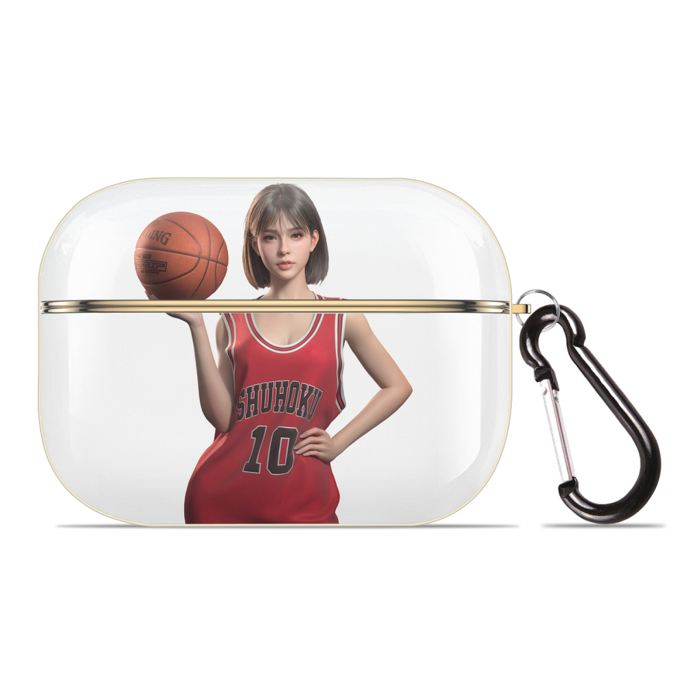 SLAM DUNK／スラムダンク 【AirPods Pro用】ハードシェル保護ケース｜耐衝撃・防指紋・カラビナ付き商品仕様