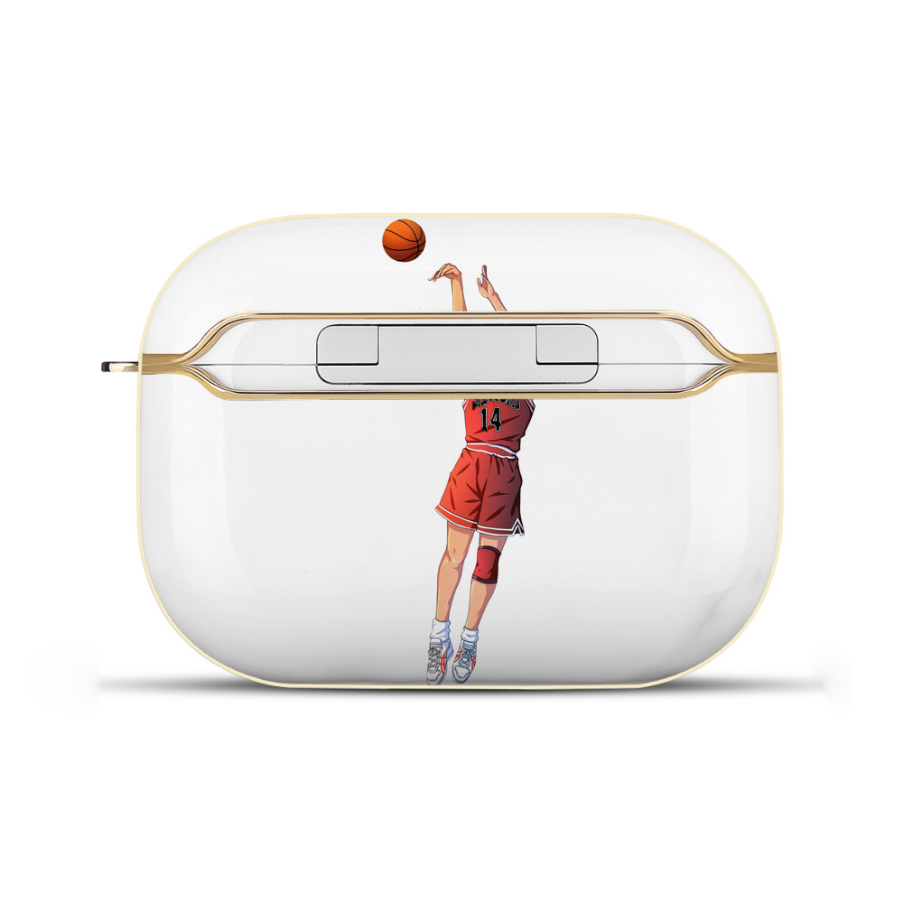 SLAM DUNK／スラムダンク 【AirPods Pro用】ハードシェル保護ケース｜耐衝撃・防指紋・カラビナ付き商品仕様