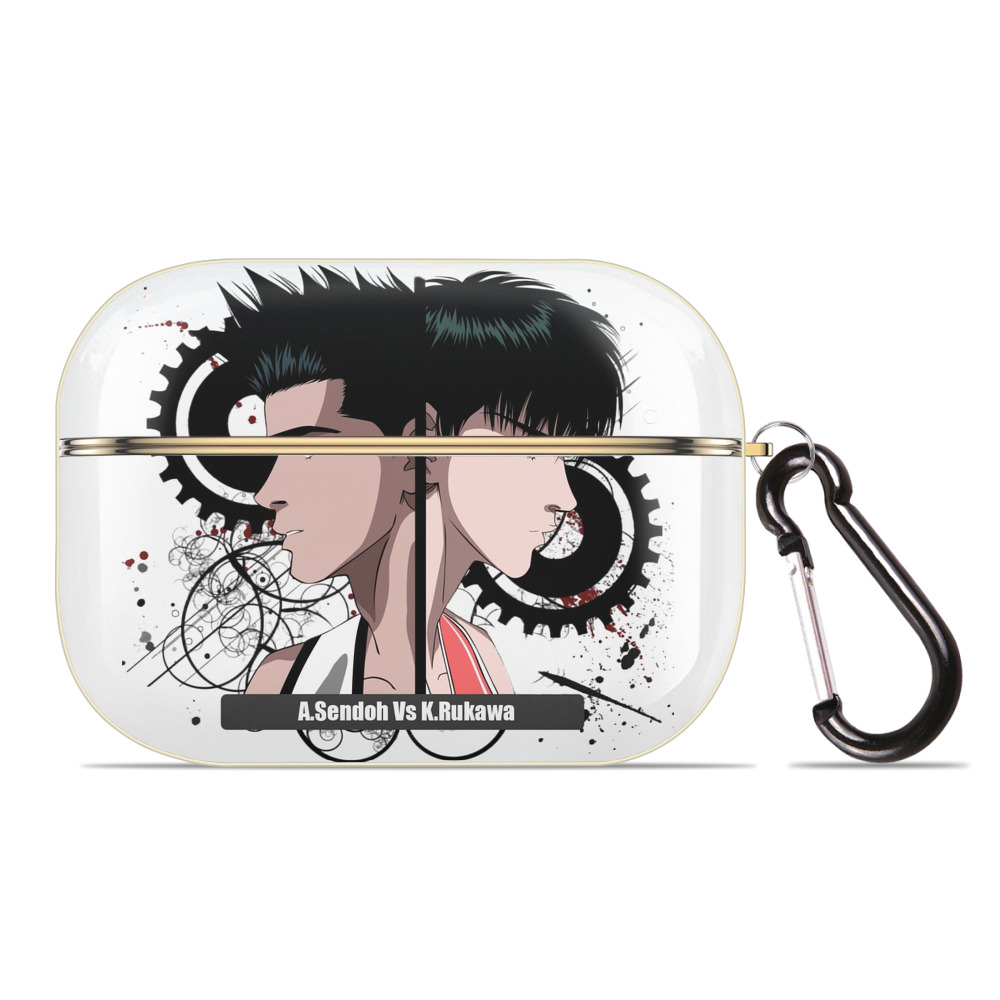 （画像用） SLAM DUNK／スラムダンク 【AirPods Pro用】ハードシェル保護ケース｜耐衝撃・防指紋・カラビナ付き商品仕様