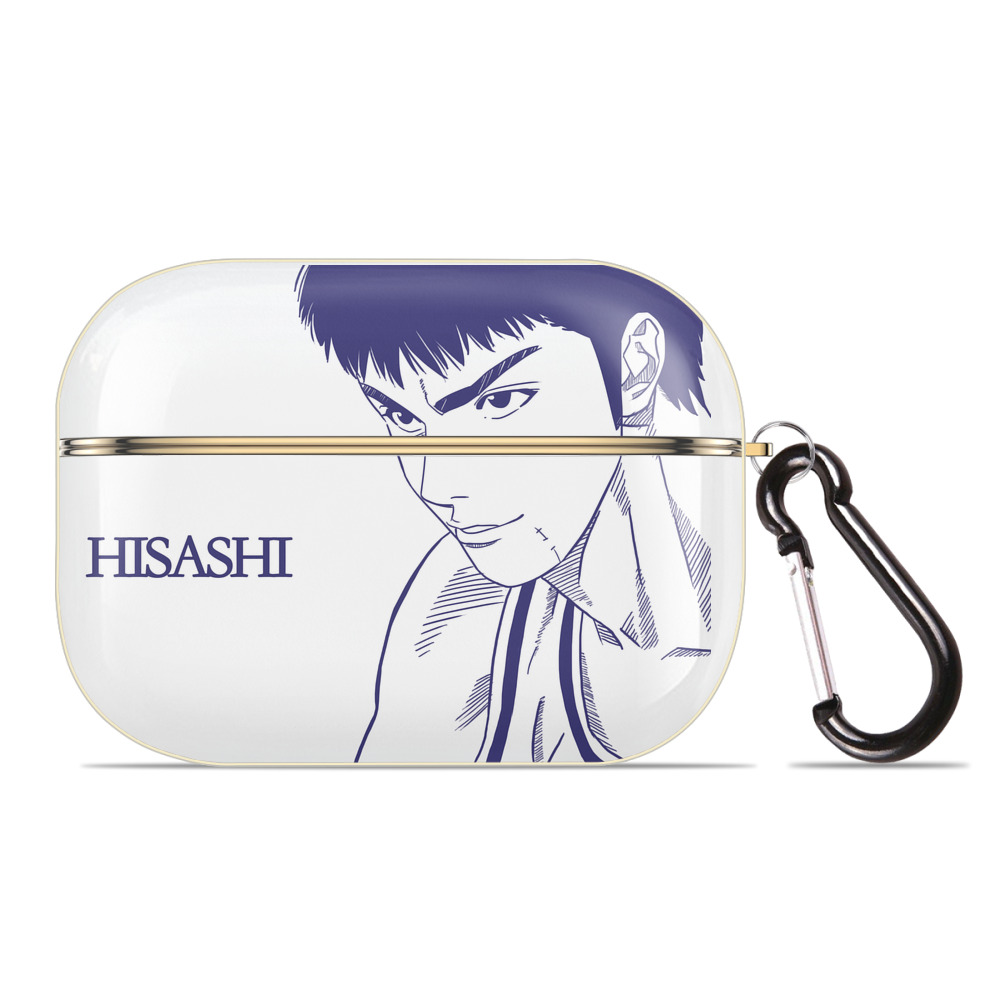 SLAM DUNK／スラムダンク 【AirPods Pro用】ハードシェル保護ケース｜耐衝撃・防指紋・カラビナ付き商品仕様