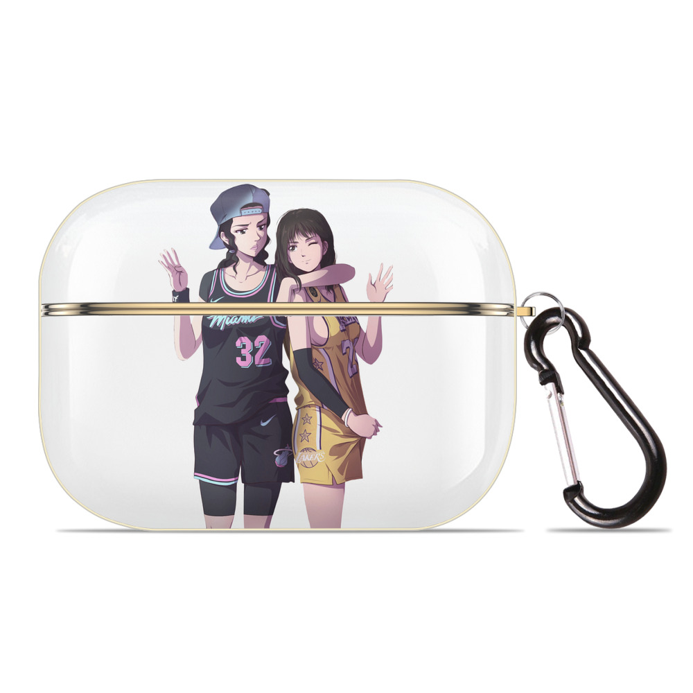 SLAM DUNK／スラムダンク 【AirPods Pro用】ハードシェル保護ケース｜耐衝撃・防指紋・カラビナ付き商品仕様