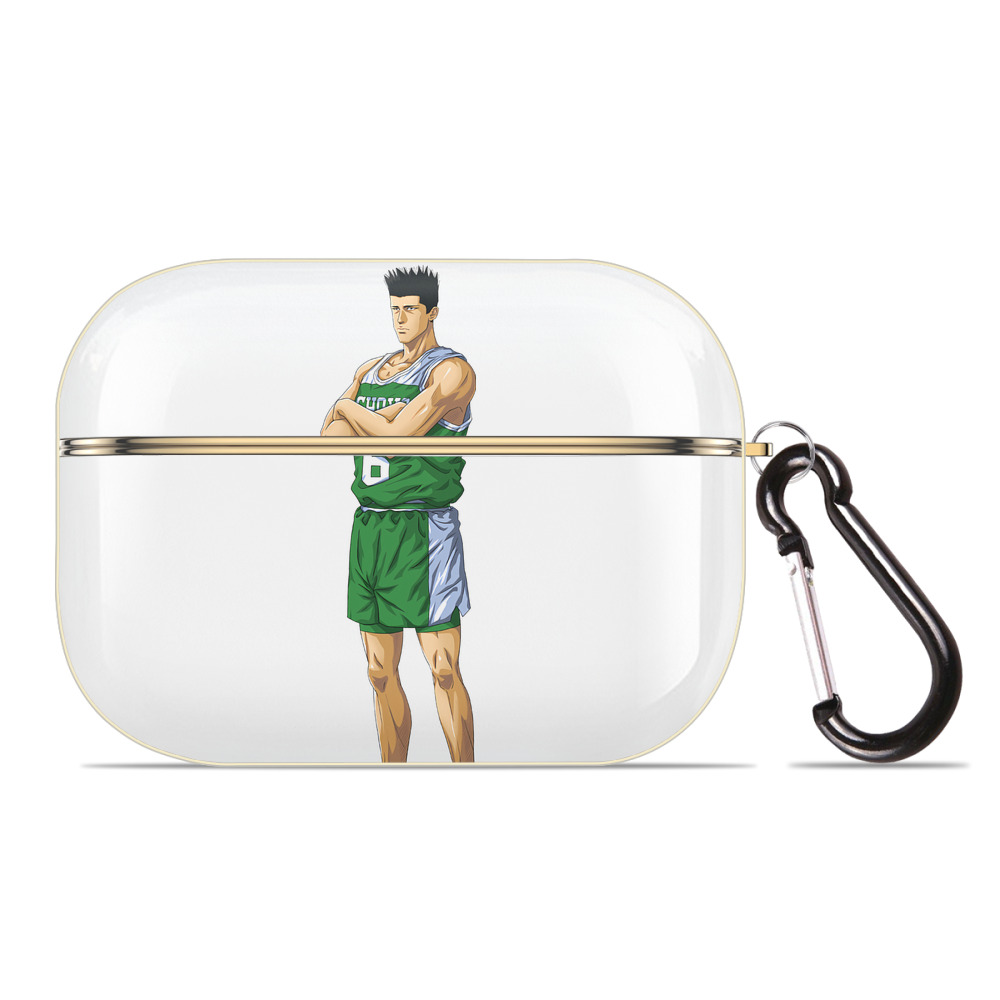 （画像用） SLAM DUNK／スラムダンク 【AirPods Pro用】ハードシェル保護ケース｜耐衝撃・防指紋・カラビナ付き商品仕様