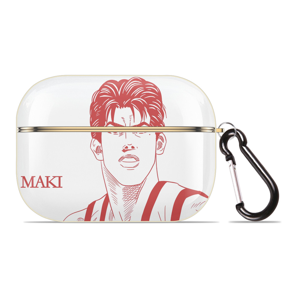 SLAM DUNK／スラムダンク 【AirPods Pro用】ハードシェル保護ケース｜耐衝撃・防指紋・カラビナ付き商品仕様