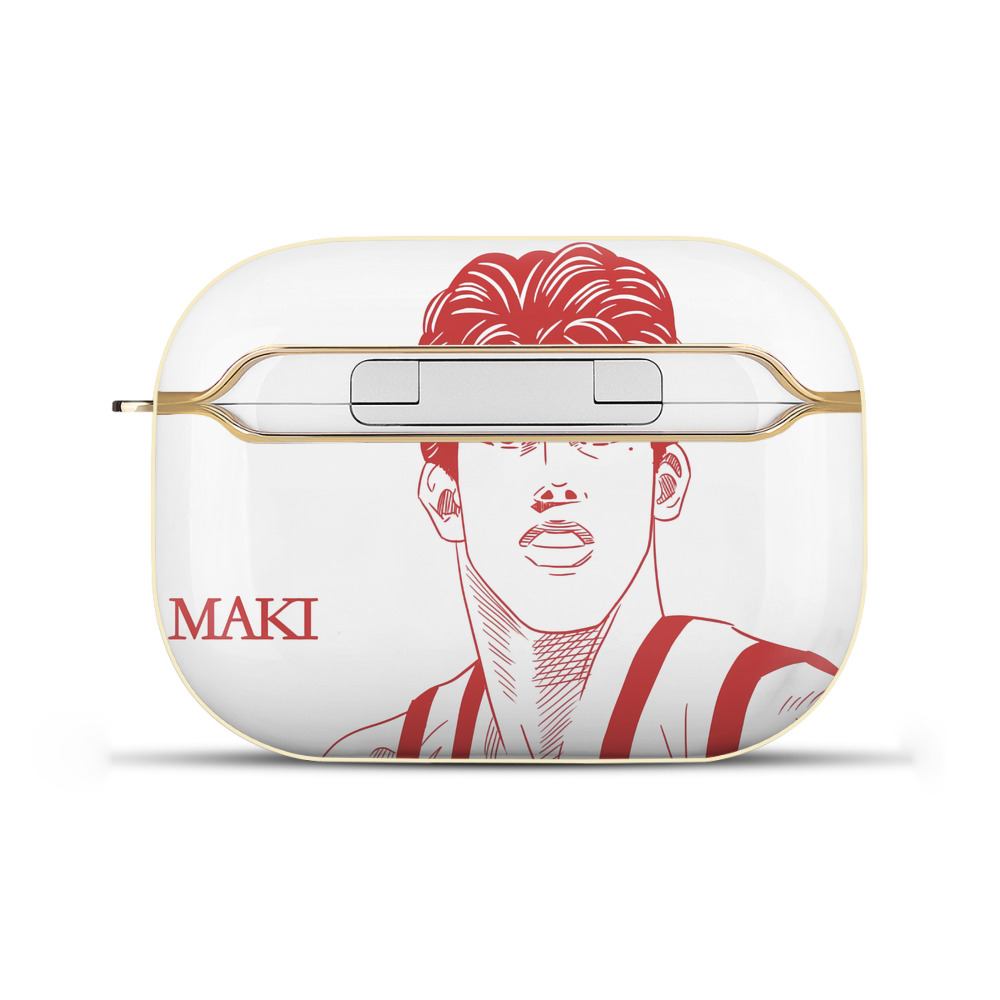 SLAM DUNK／スラムダンク 【AirPods Pro用】ハードシェル保護ケース｜耐衝撃・防指紋・カラビナ付き商品仕様