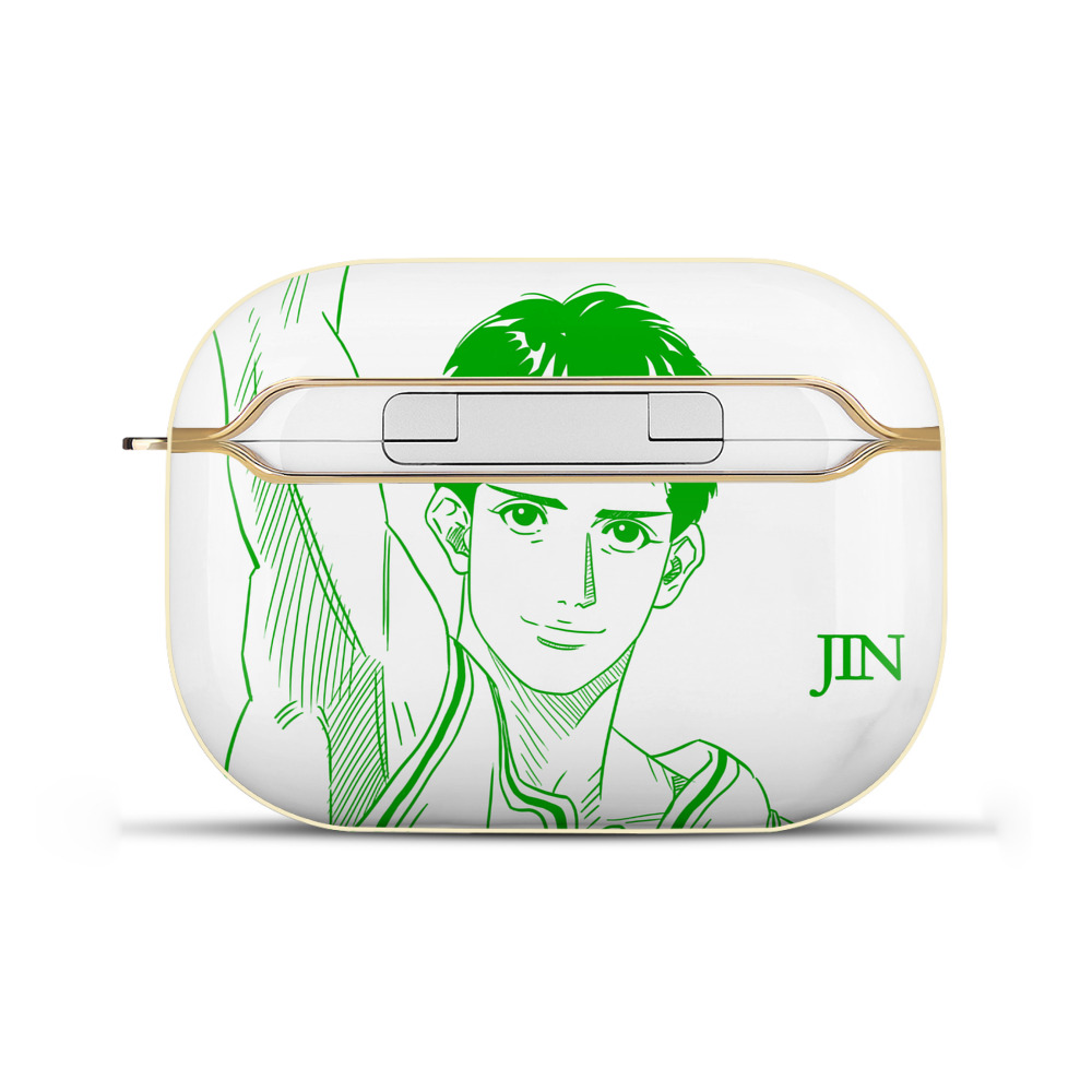 （画像用） SLAM DUNK／スラムダンク 【AirPods Pro用】ハードシェル保護ケース｜耐衝撃・防指紋・カラビナ付き商品仕様
